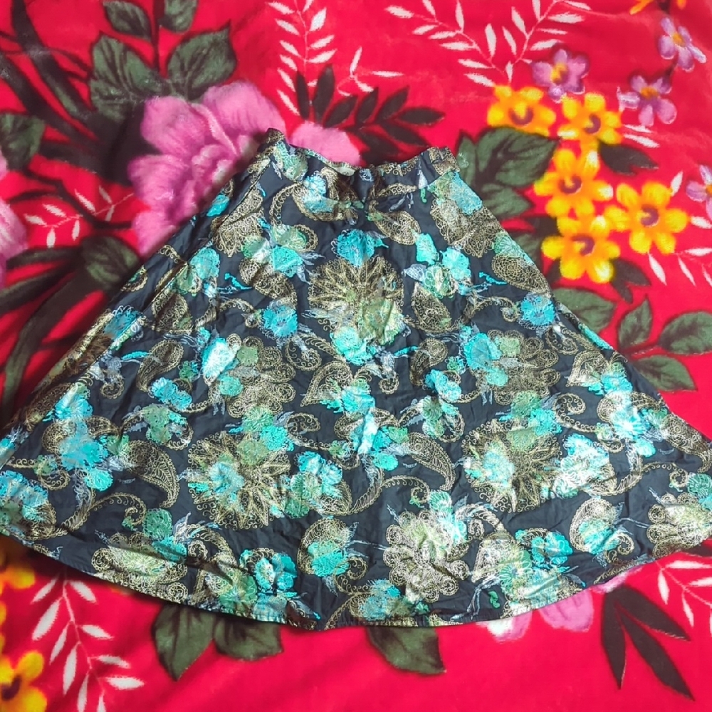 Tatyana Bettie Page Retro Circle Skirt With Crinoline